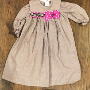 Peaches n cream Plaid Dress